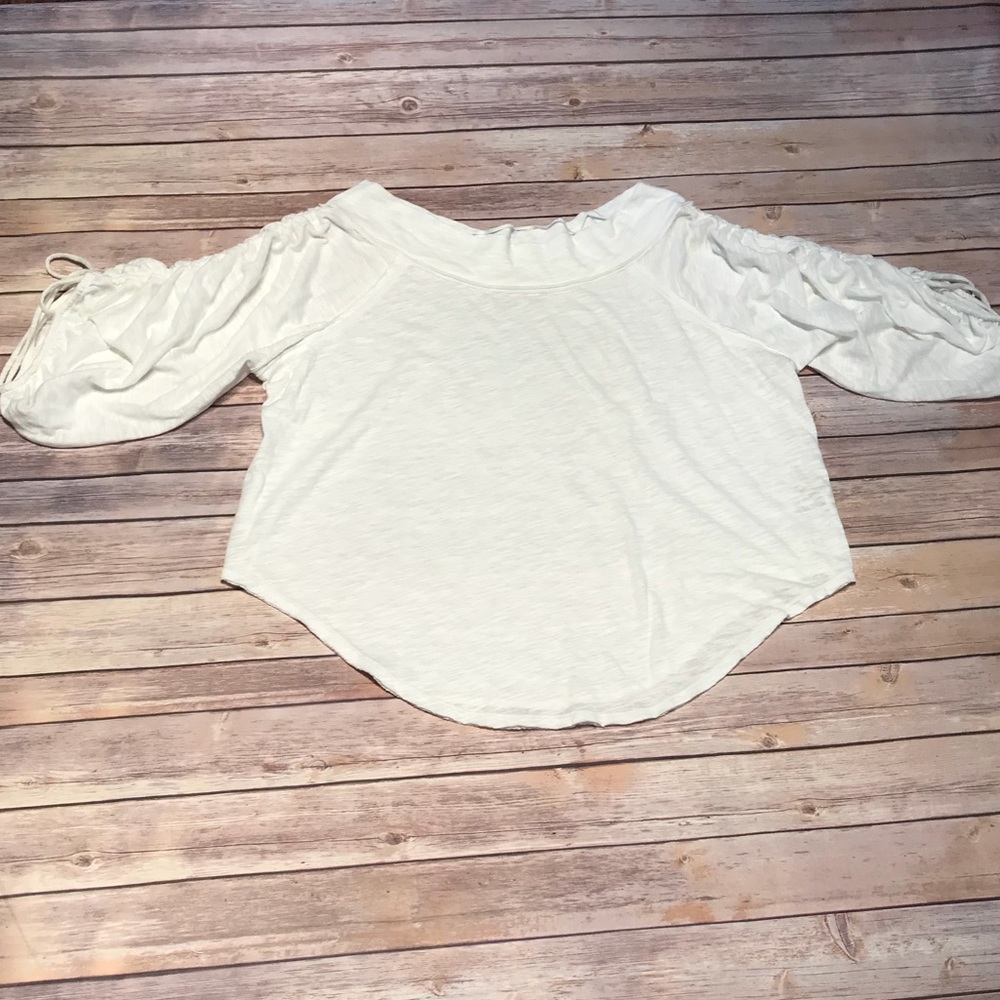 Free People White Top